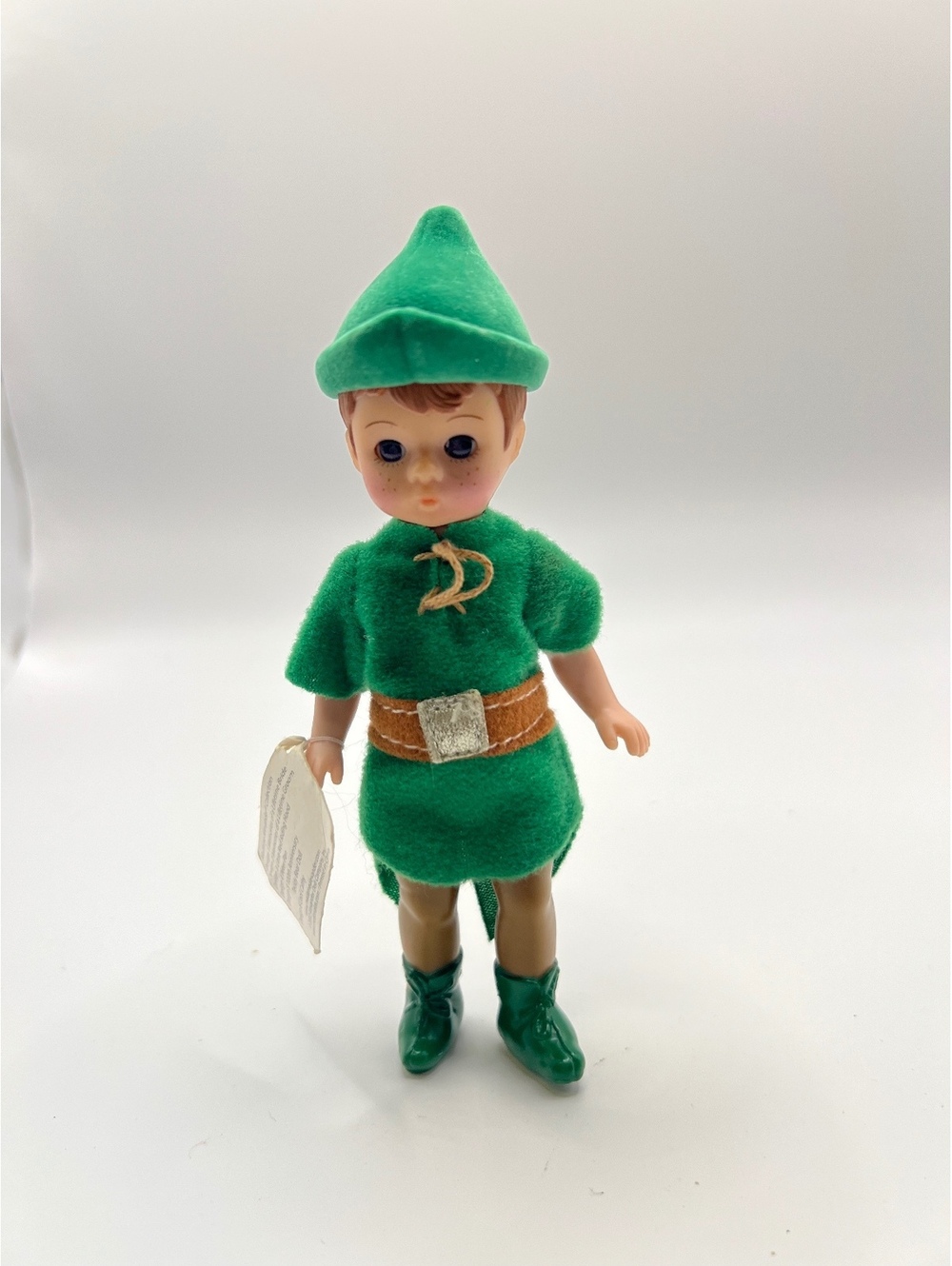 2002 Peter Pan Collectible Doll Madam Alexander McDonald's Movable Eyes 5”